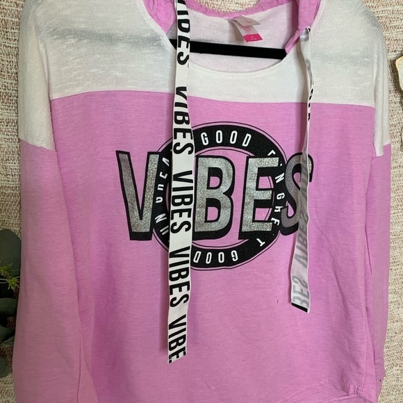 [good vibes] Athlesuire Hoodie Sweatshirt - Picture 2 of 7